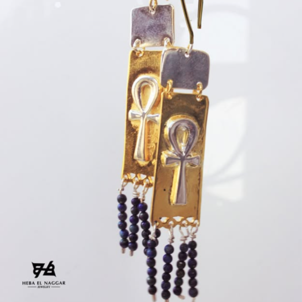 handmade Italian silver earrings