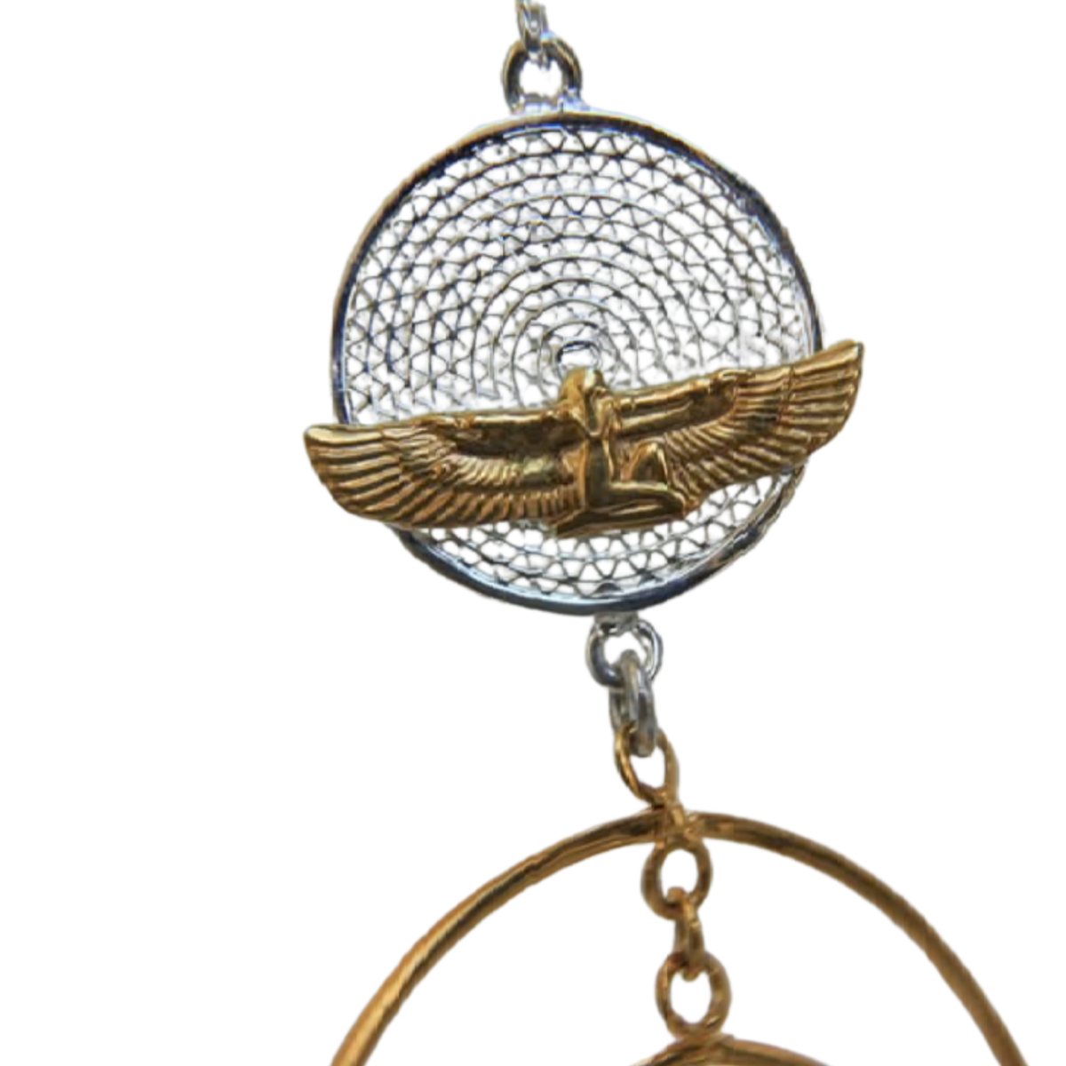 handmade Italian silver earrings