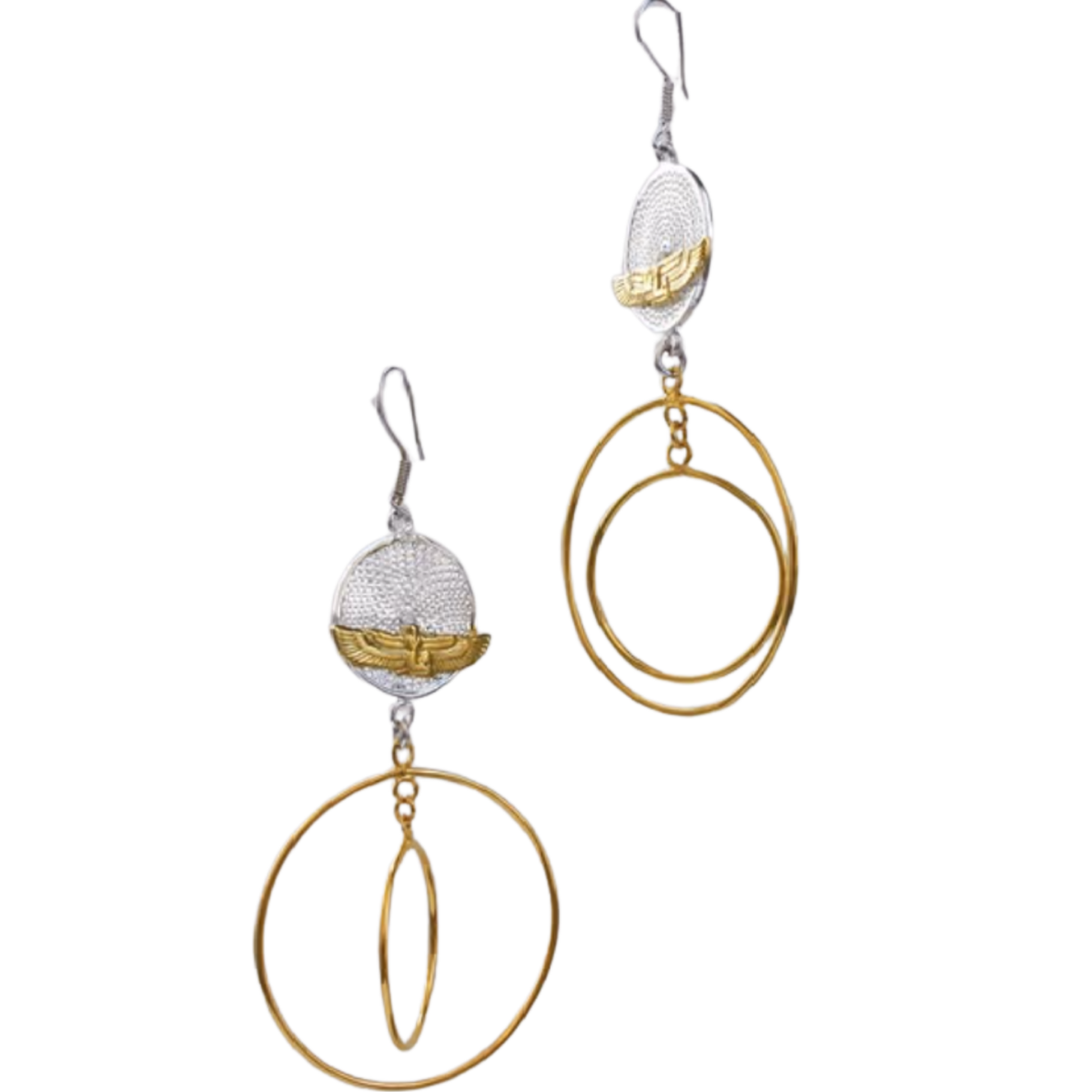 handmade Italian silver earrings