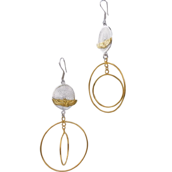 handmade Italian silver earrings