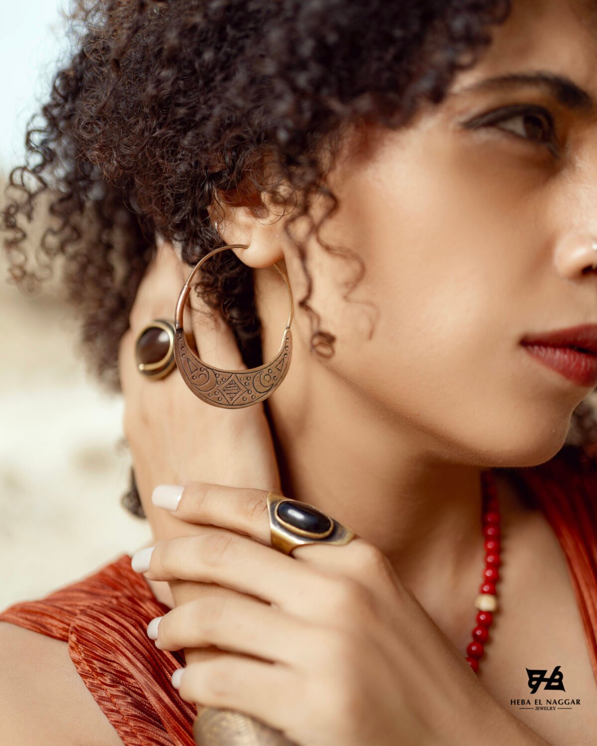 handmade Italian silver earrings