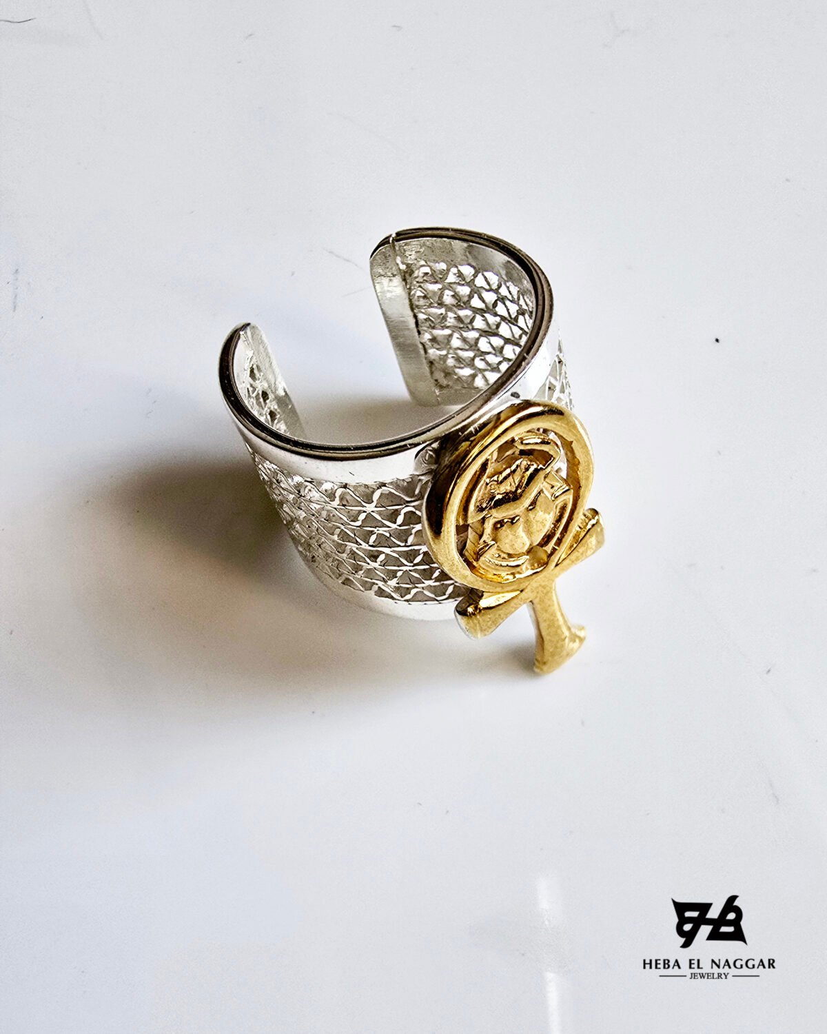 Key of Life Silver Ring