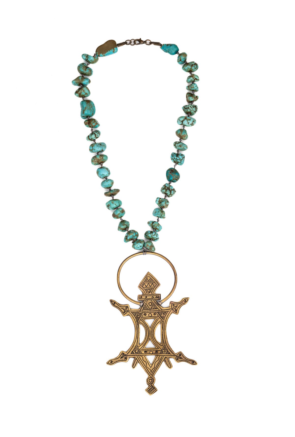 handmade brass necklaces
