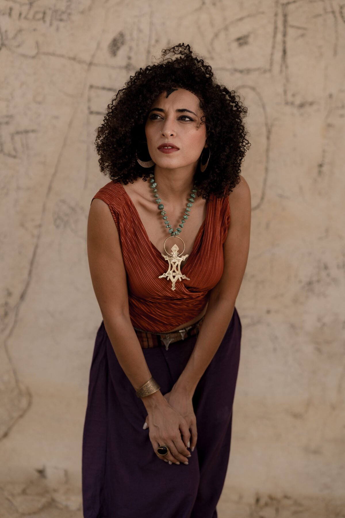 handmade brass necklaces