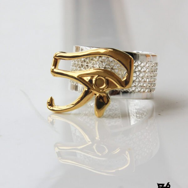Horus Eye Silver Ring