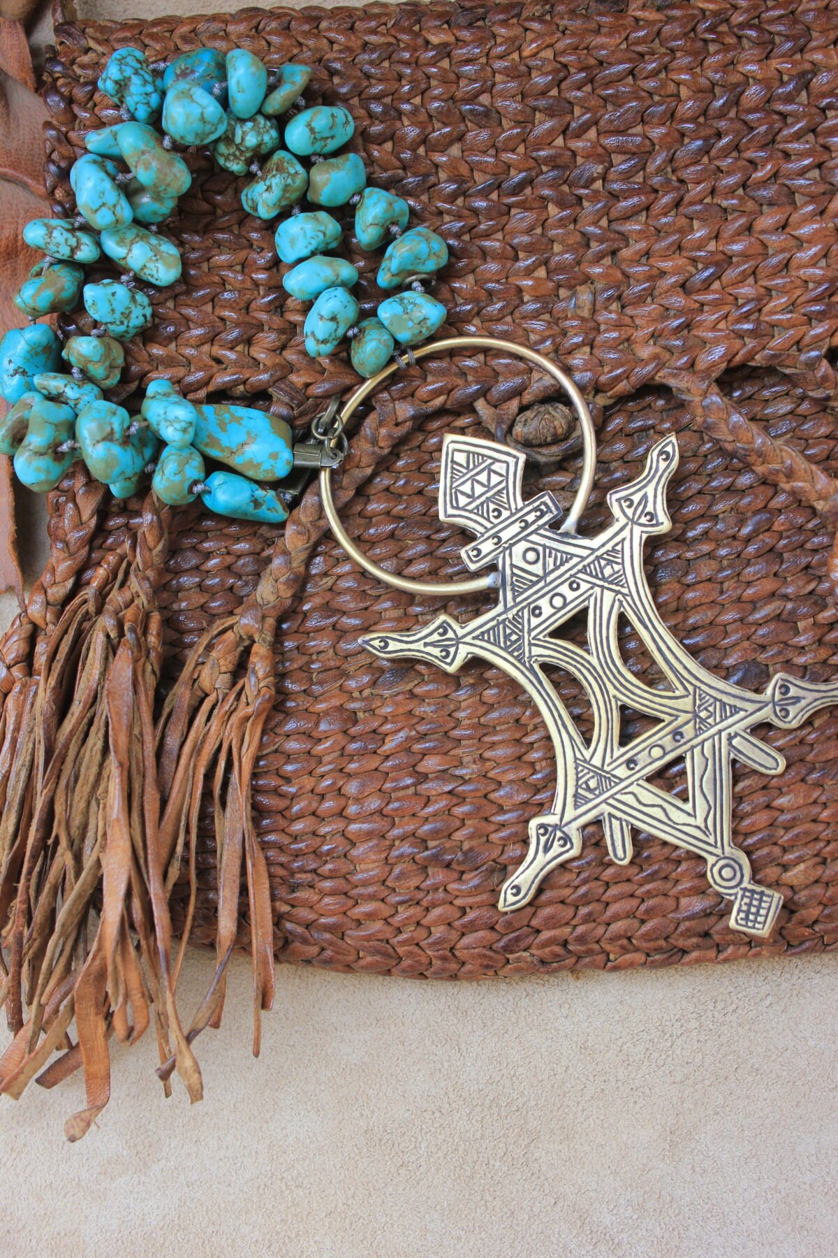 handmade brass necklaces