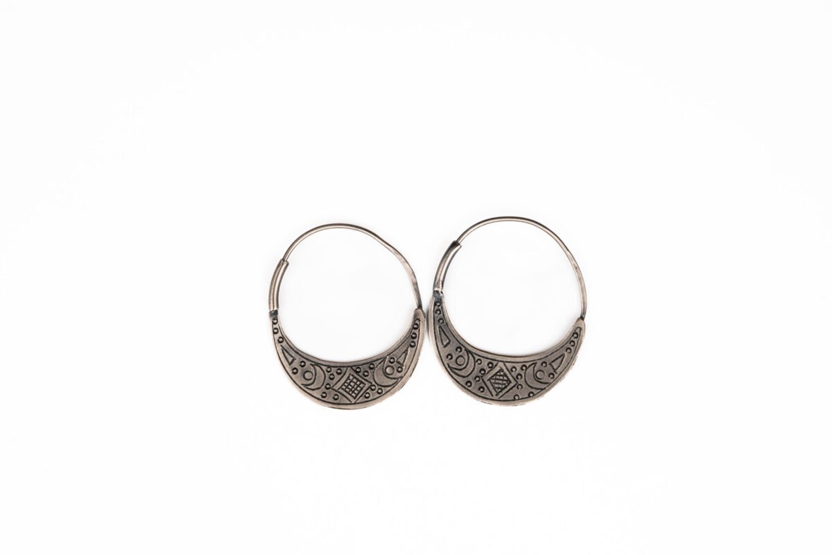 handmade Italian silver earrings