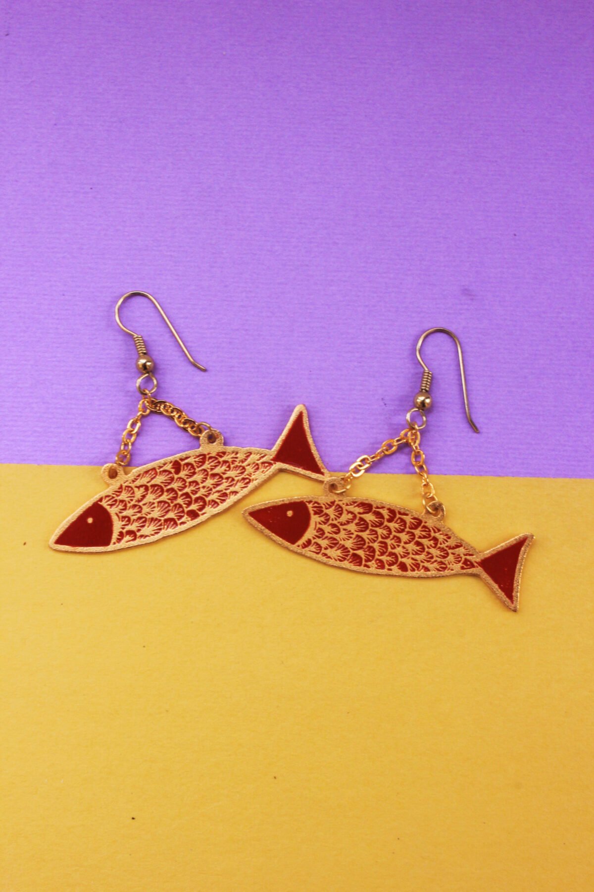 handmade silver earring