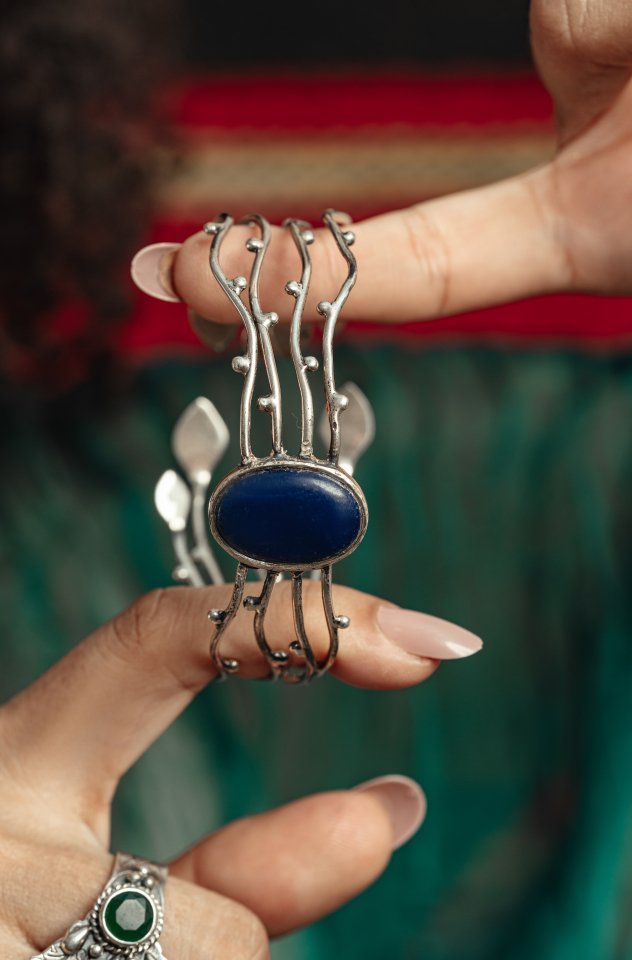 Eye of Wisdom Bracelet modern silver in egypt