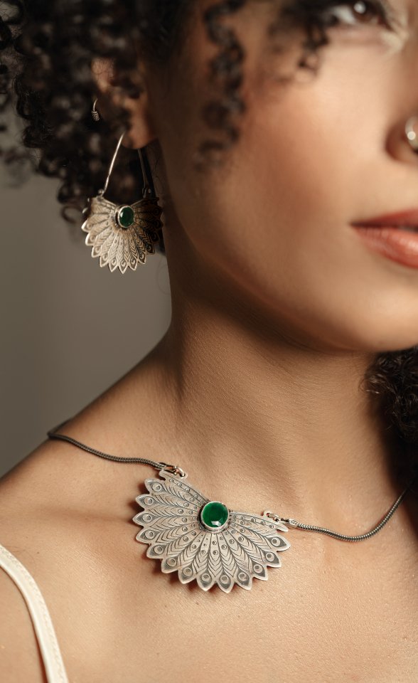 Heart of Vision Necklace in Egypt