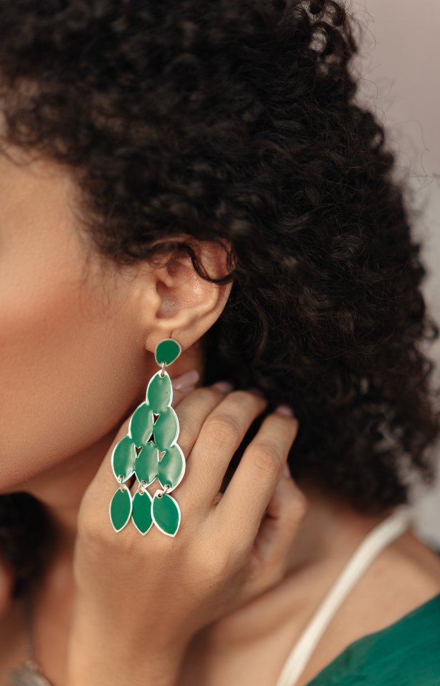 The Beginning of the Tale Earring Silver in Egypt