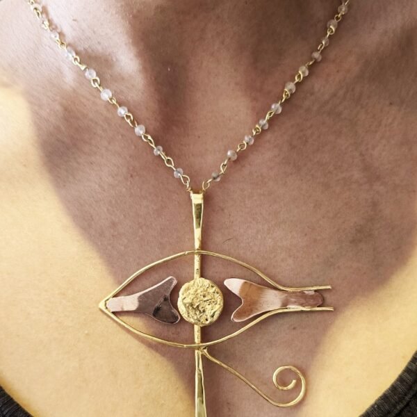 The Protective Eye necklace in Egypt
